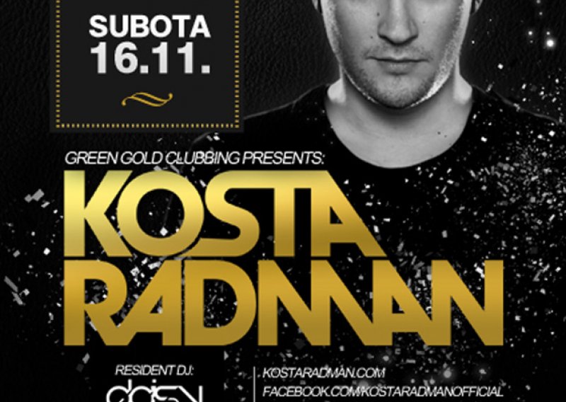 The best of clubbing uz DJ-a Kostu Radmana