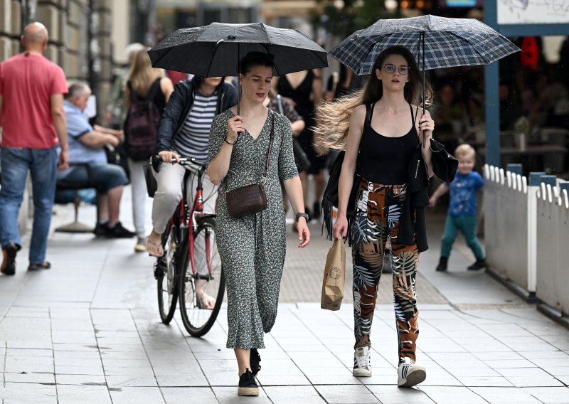 U cijeloj zemlji mogli bi nas iznenaditi pljuskovi, informirajte se gdje i kada