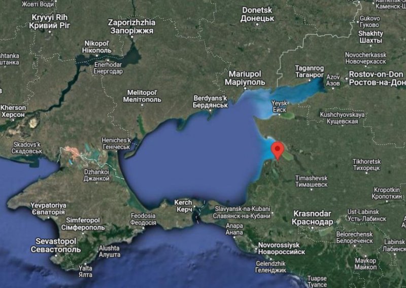 Velika eksplozija u blizini zračne baze na jugu Rusije