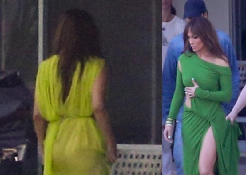Izazovna izdanja: Jennifer Lopez u lepršavim haljinama pokazala više od planiranog