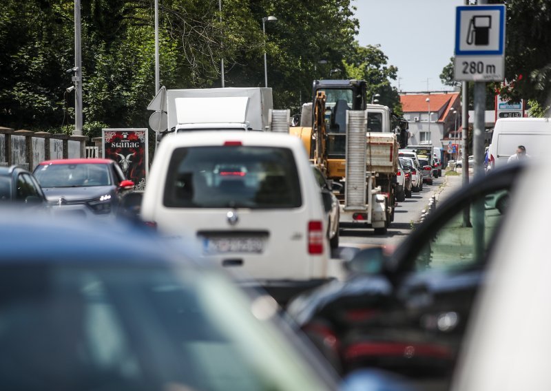 Ogromne gužve na zapadnom dijelu Zagreba zbog radova na Selskoj