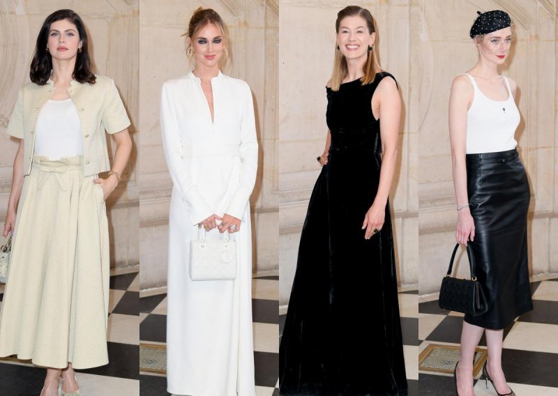Profinjena elegancija: Diorova revija okupila poznate dame iz svih krajeva svijeta