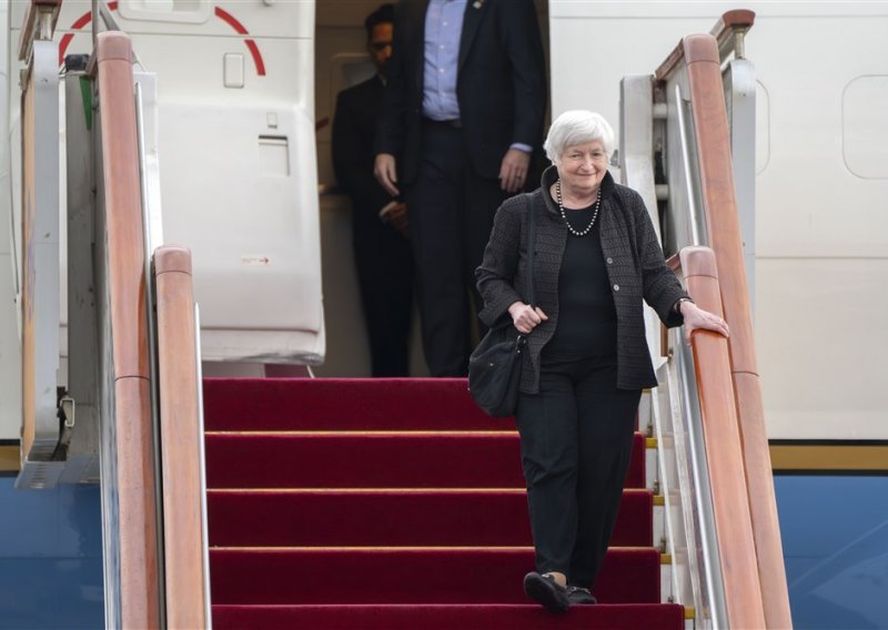 Američka ministrica Yellen stigla u Peking; obje strane nemaju velika očekivanja
