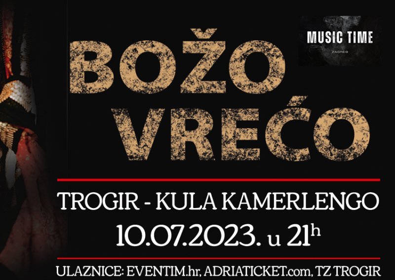 Vodimo vas na koncert Bože Vreće u Trogiru