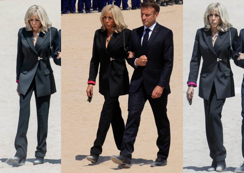 Prva dama Francuske ne odustupa od modne formule koja ju je proslavila