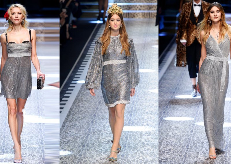 Dolce&Gabbana na reviji pokazali iste haljine kao i prije 12 godina