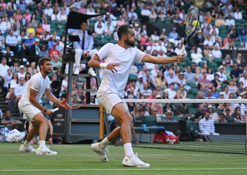 Nikola Mektić i Mate Pavić u osmini finala muških parova Wimbledona