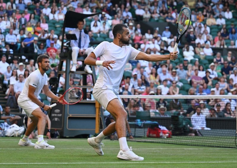Nikola Mektić i Mate Pavić u osmini finala muških parova Wimbledona