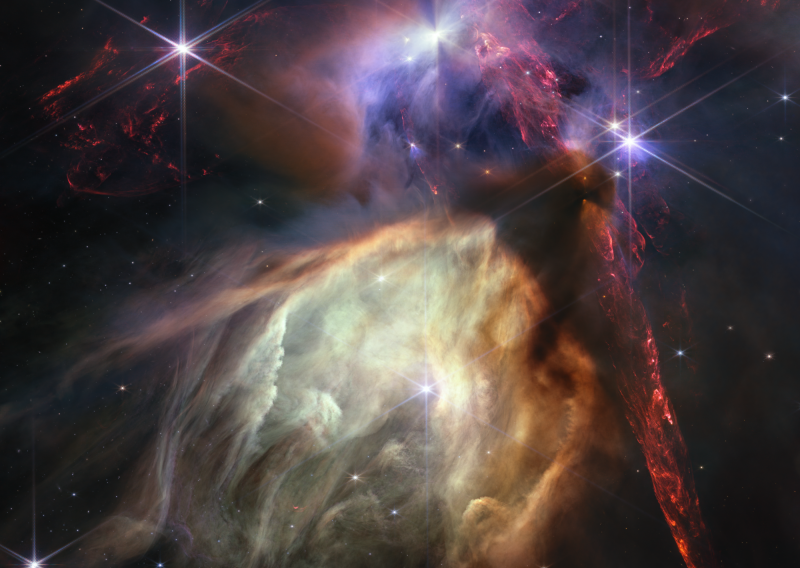 Teleskop James Webb slavi rođendan nevjerojatnom slikom obližnjeg svemirskog oblaka