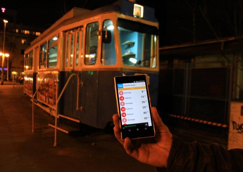 Genijalna domaća aplikacija zna gdje su svi tramvaji
