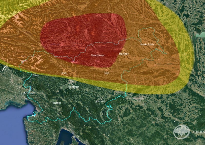 Iz Austrije popodne dolazi novo nevrijeme s tučom, ugrožen i sjever Hrvatske