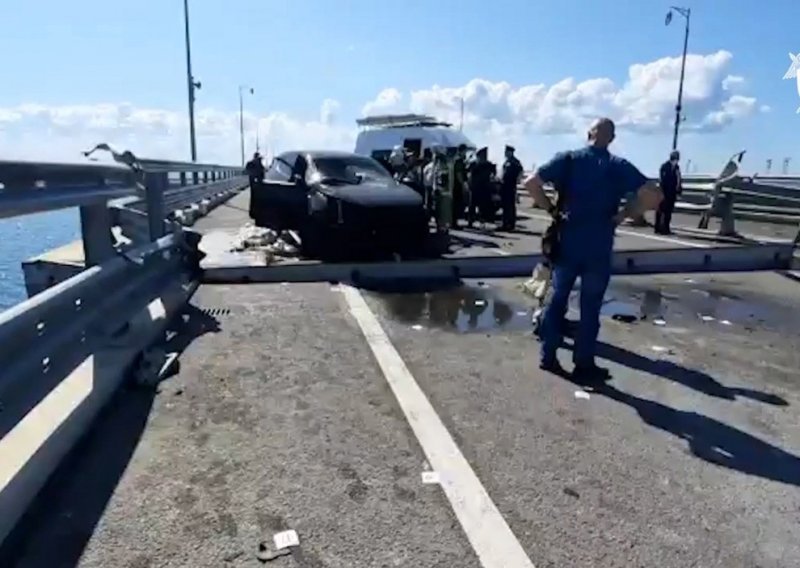Novi udar na Krimski most, Rusi tvrde: Iza napada stoje SAD i Velika Britanija
