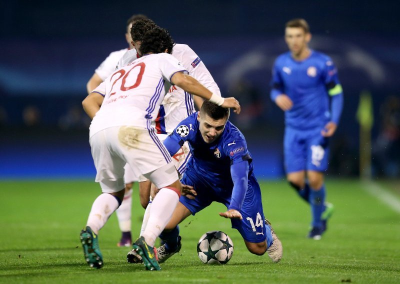 Ništa od senzacije; Lyon zabio Dinamu na Maksimiru