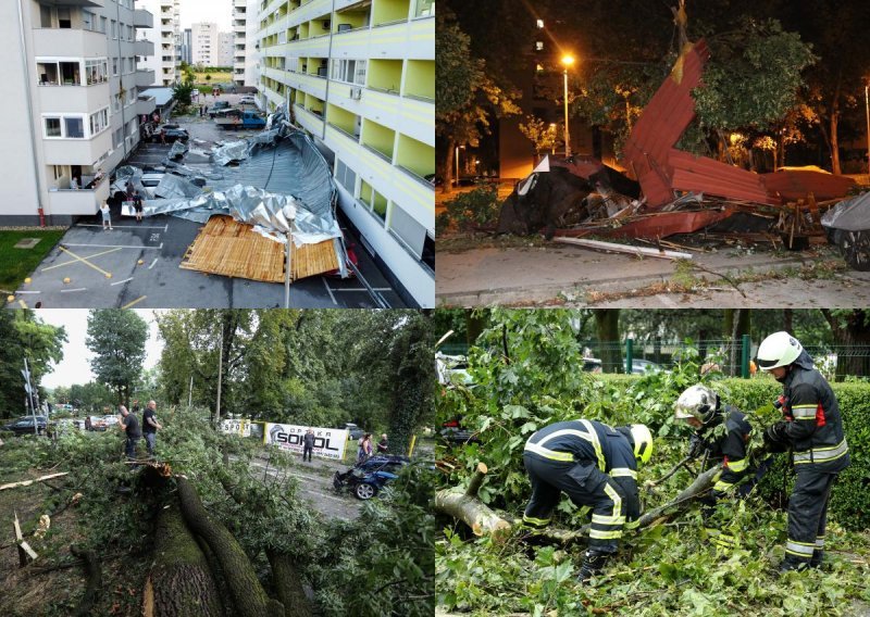 Strašno nevrijeme odnijelo živote u Zagrebu, Slavoniji, BiH i Sloveniji: Deseci ozlijeđenih, šteta ogromna