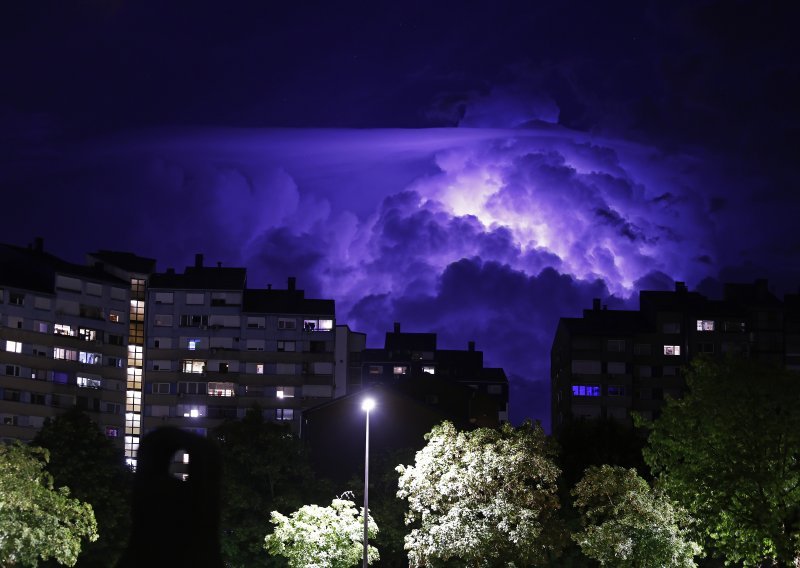 Novo nevrijeme prošlo Sloveniju i stiglo do Hrvatske: U Zagorju padala tuča