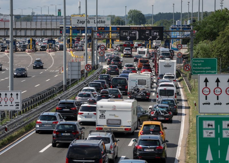 Ponovno kolona duga osam kilometara pred tunelom Sv. Rok