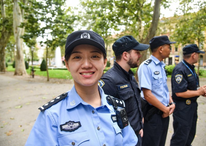 Policajci iz Kine i Koreje uključeni u ophodnju centrom Zagreba