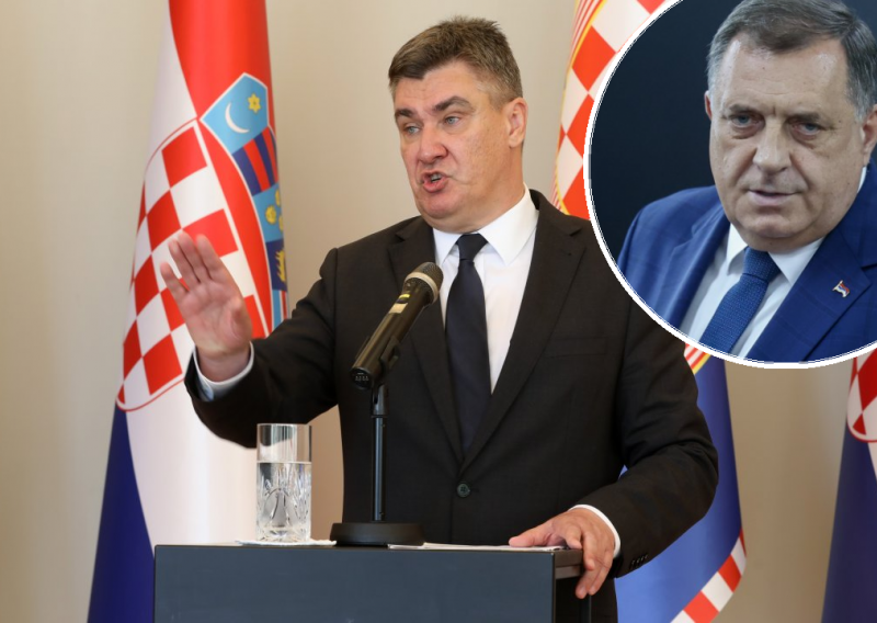 Milanović: Obavijestili smo MUP o dolasku Dodika, Plenković manipulira