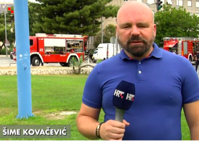HRT-ov reporter odradio najteže javljanje uživo za 'Dobro jutro, Hrvatska'
