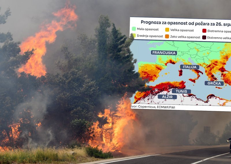 Otkriveno gdje je najveća opasnost od vatrene stihije: Kako stoji Hrvatska?
