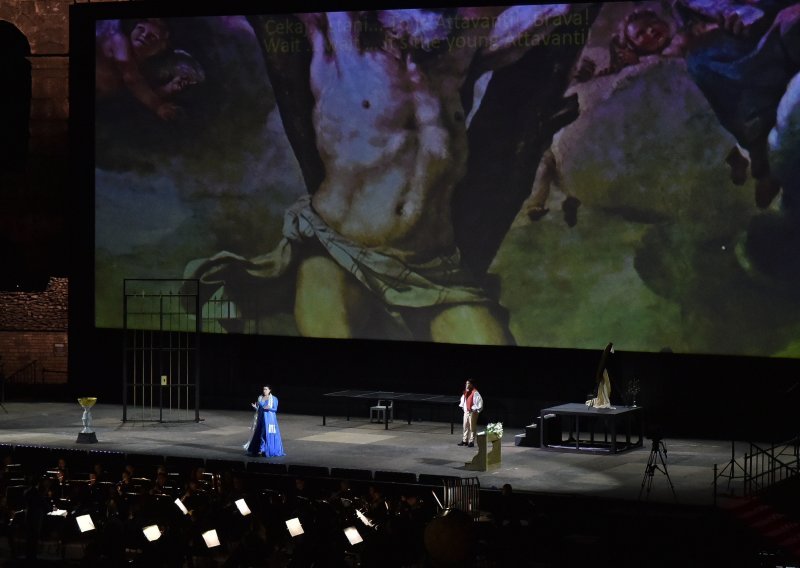 U Areni izvedena opera Tosca skladatelja Giacoma Puccinija