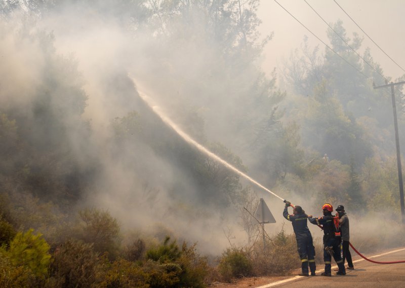 Šumski požari koji dva tjedna haraju Grčkom napokon se smiruju