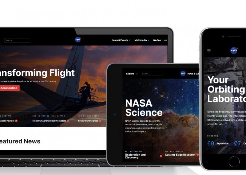 NASA ima novu stranicu, pokreće uslugu NASA+, a stiže i aplikacija