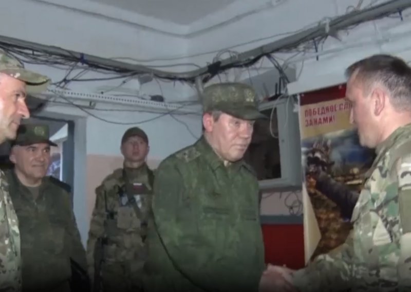Šef glavnog stožera ruske vojske pojavio se na fronti, drugi put nakon sukoba s Prigožinom