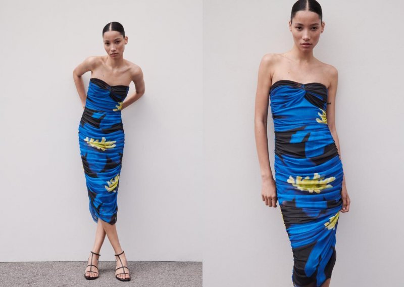 Zara ima novi hit: Nabrana haljina pristaje kao salivena i efektno skriva trbuščić