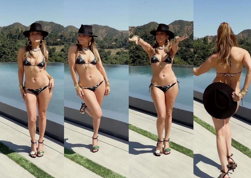Kakav prizor: Jennifer Lopez pokazala tijelo iz snova u skupocjenom bikiniju