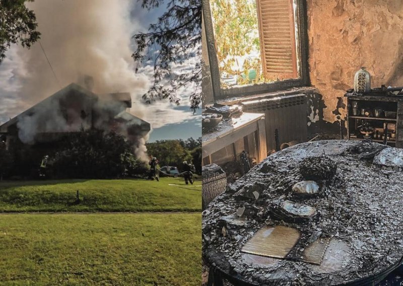 Kvar na laptopu izazvao strašan požar, izgorjela cijela kuća