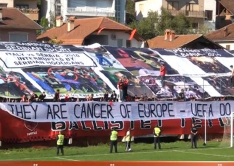 Makedonski Albanci vrijeđali Srbe i tražili reakciju UEFA-e