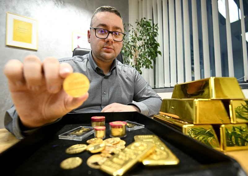 Hoće li tržište investicijskog zlata u Hrvatskoj postati veće od tržišta dionica?