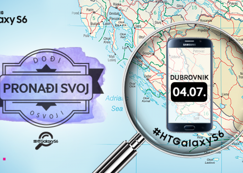 Pronađi svoj Galaxy S6 u Dubrovniku