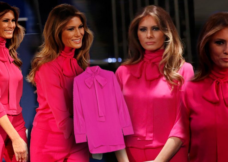 Što je Melania Trump željela poručiti odabirom ove bluze?