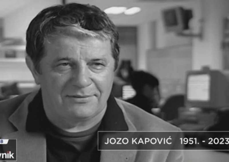Umro Jozo Kapović, dugogodišnji novinar i voditelj HRT-a