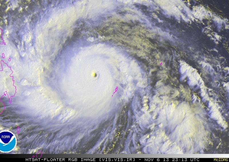 Čudovišna oluja spustila se na Filipine, ugroženo 25 milijuna ljudi