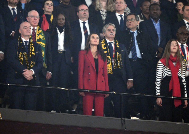 Kraljica Letizia uživala u finalu Svjetskog nogometnog prvenstva za žene