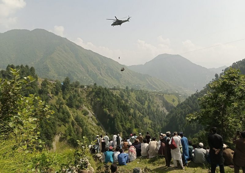 Sretan kraj: Spašeni svi putnici žičare u Pakistanu