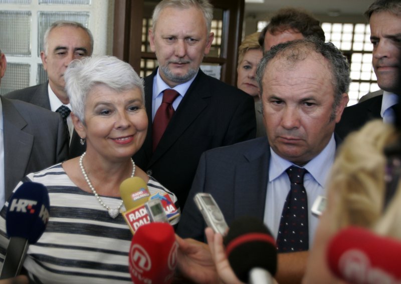 PM Kosor holds talks with Split Mayor Kerum