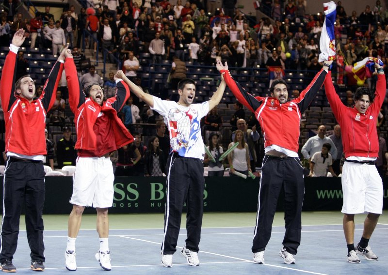 Srpski tenisači u finalu Davis kupa