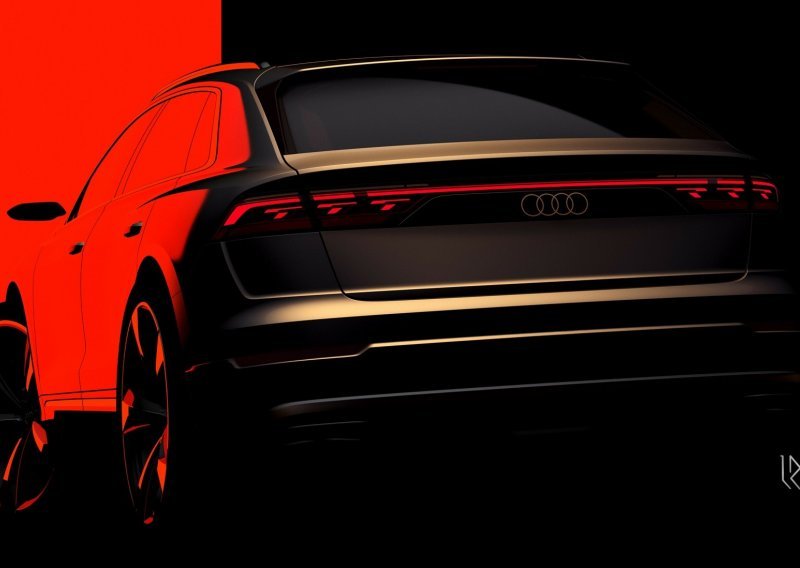 Audi najavio osvježeni Q8: Prva skica uoči premijere u rujnu