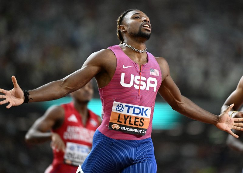 Noah Lyles je najbrži čovjek na svijetu; prvo je uzeo zlato na 100, a sad i na 200 metara