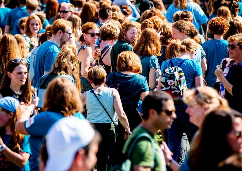 Tisuće crvenokosih slavi na godišnjem festivalu u Nizozemskoj