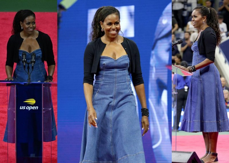Michelle Obama pokazuje da je traper haljina laskav izbor bez obzira na godine