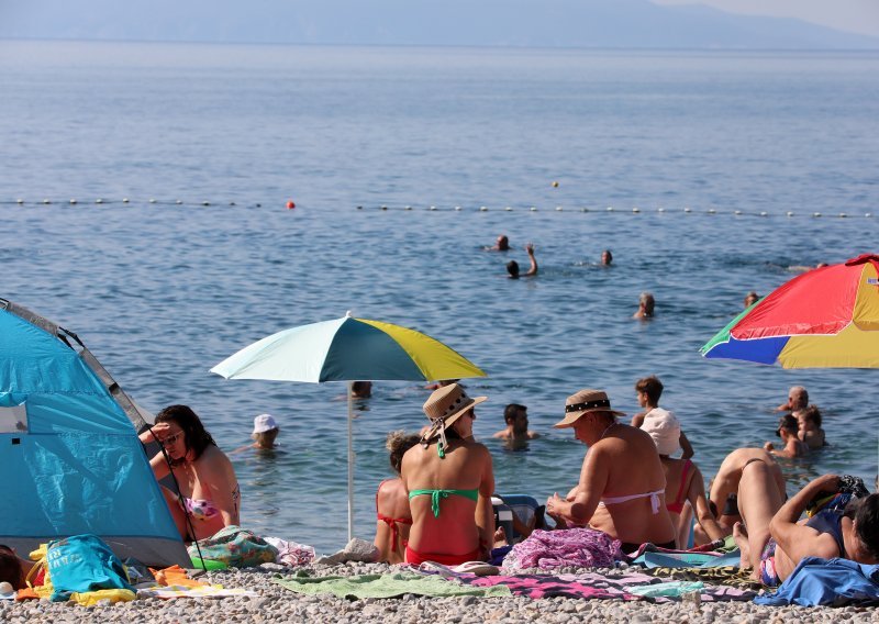 Nastavlja se vrlo toplo i sunčano vrijeme, evo kad stižu pljuskovi