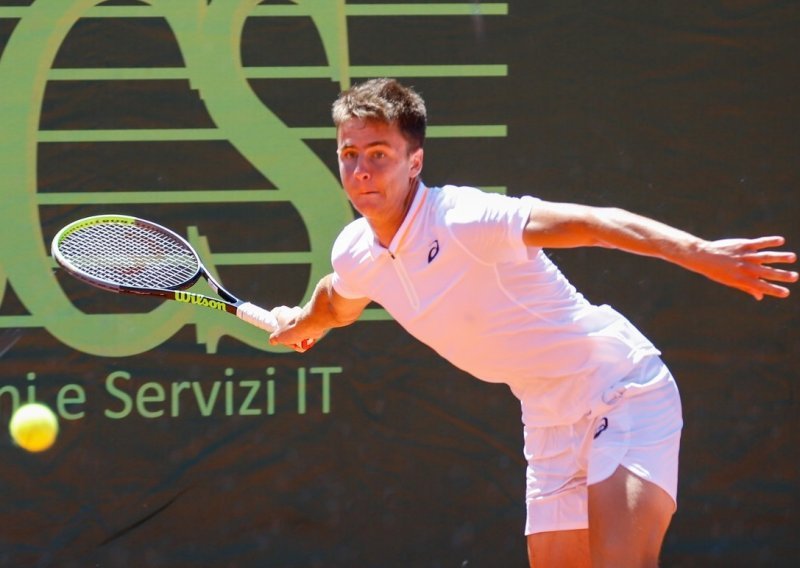 Debitant u hrvatskoj Davis Cup reprezentaciji: Za ovo treniram cijeli život