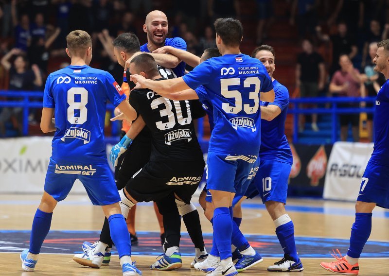 Dramatična polufinala Superkupa u futsalu; pogledajte dramu iz Doma sportova