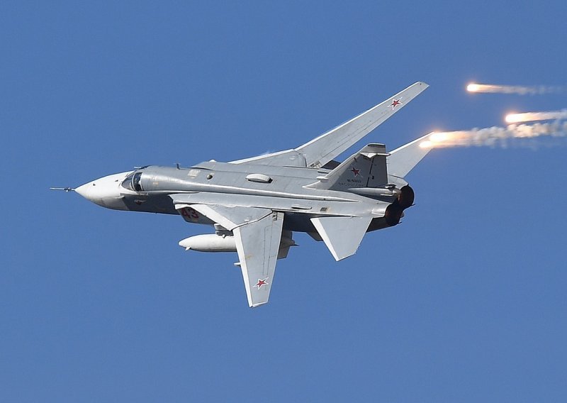 Borbeni avion Su-24 srušio se tijekom trenažnog leta