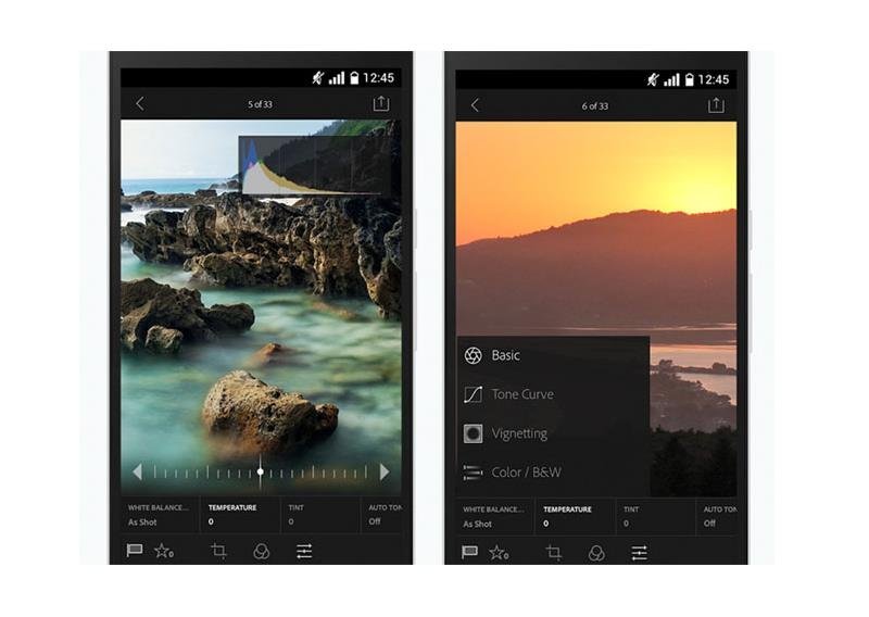 Adobe Photoshop Lightroom besplatan za sve vlasnike Androida